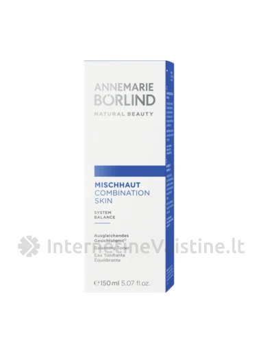 ANNEMARIE BORLIND Combination Skin veido tonikas, 150 ml, Vnt | internetinevaistine.lt