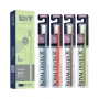 ROYAL DENTA dantų šepetėlių rinkinys SILVER SOFT MODERN, 4 vnt 1+1