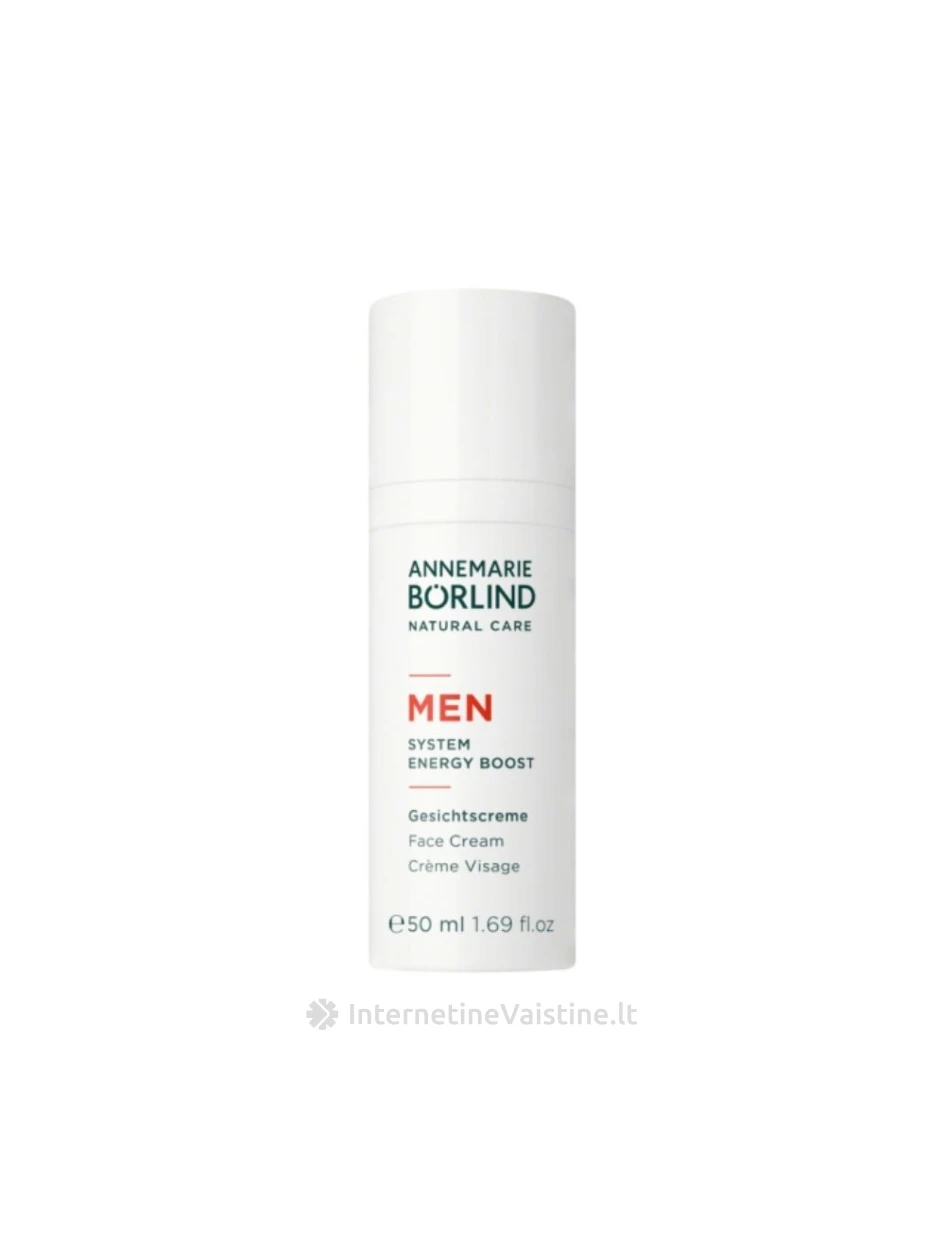 ANNEMARIE BORLIND MEN veido kremas vyr., 50 ml, Vnt | internetinevaistine.lt