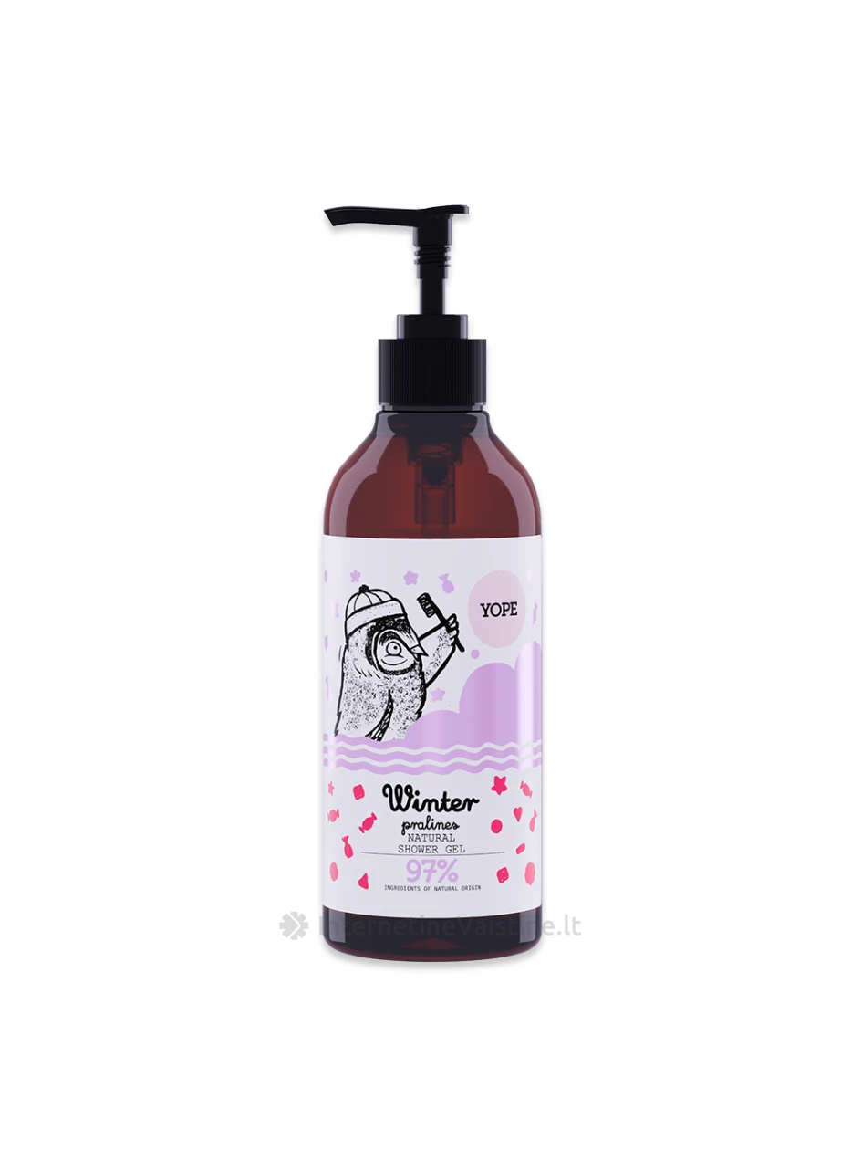 YOPE natūr. dušo želė Žiemos uogos, 400 ml, Vnt | internetinevaistine.lt