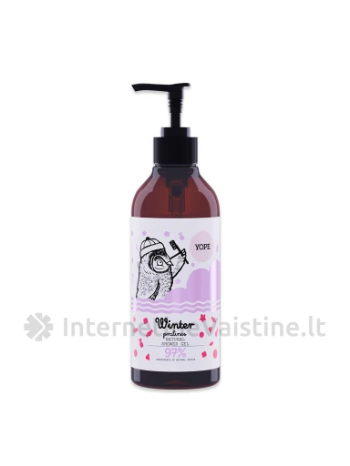 YOPE natūr. dušo želė Žiemos uogos, 400 ml, Vnt | internetinevaistine.lt