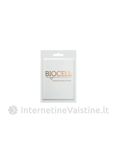 BIOCELL kaukė veidui, drėkin. su hialur.r., 20g N1 | internetinevaistine.lt