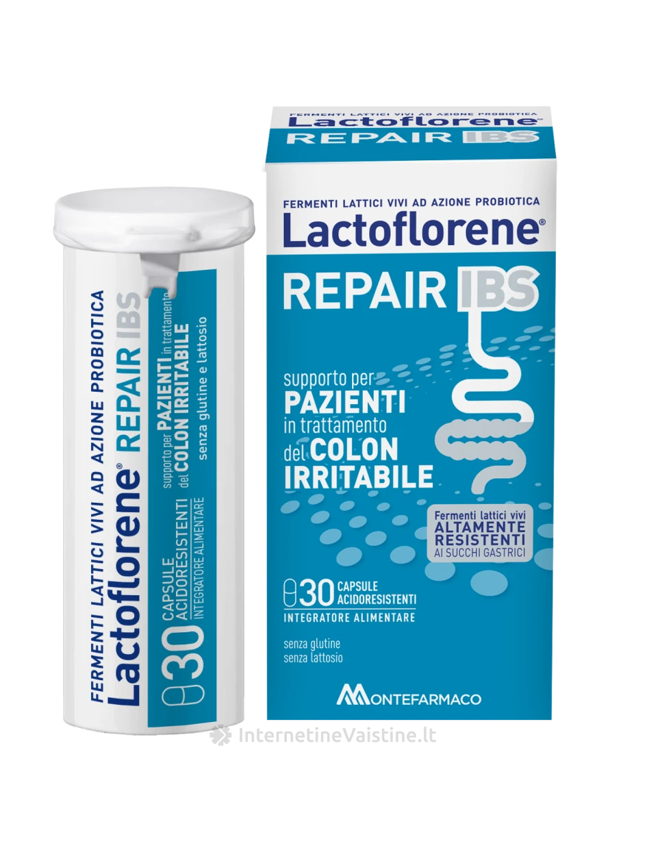 LACTOFLORENE REPAIR kaps. N30 | internetinevaistine.lt