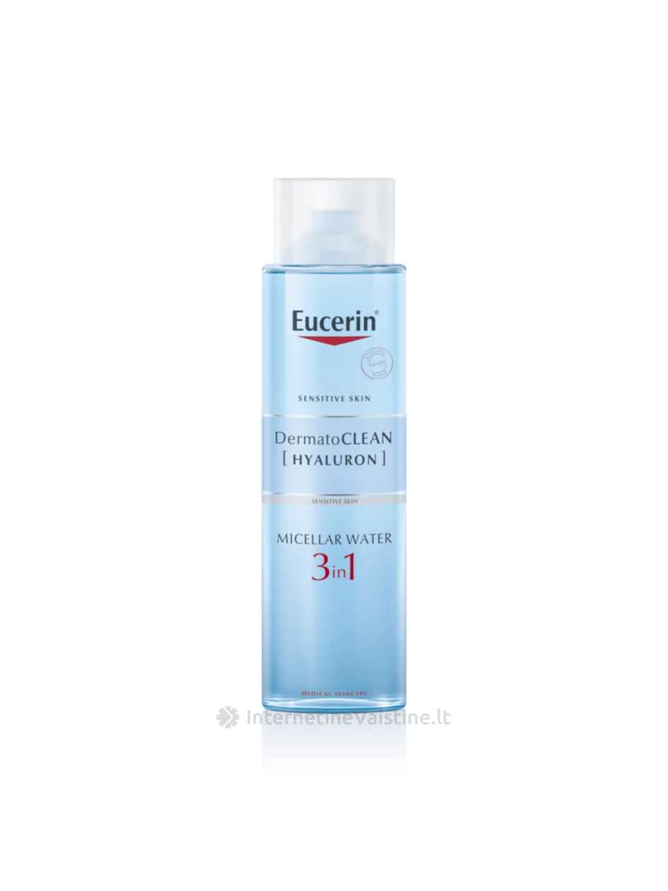 EUCERIN micelinis skystis DERMATOCLEAN 3in1, 400 ml (69754) | internetinevaistine.lt