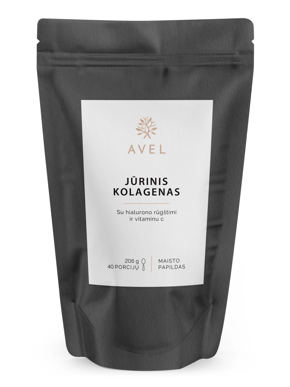 AVEL Jūrinis kolagenas, 206 g, 1 vnt. | internetinevaistine.lt