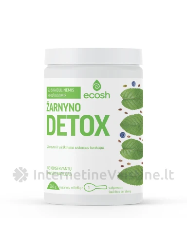 ECOSH DETOX, milteliai, 260g | internetinevaistine.lt