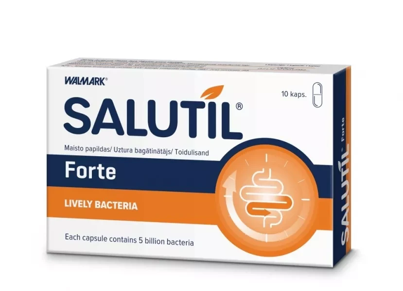 Salutil maisto papildas FORTE kaps. N10
