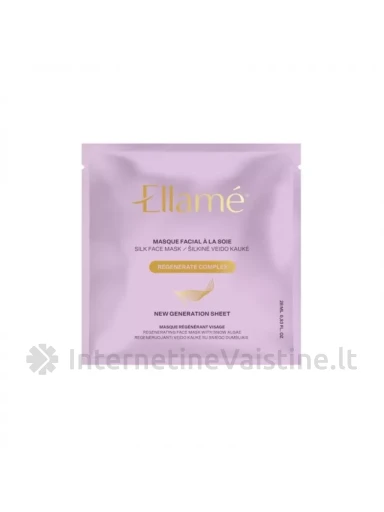 ELLAME veido kaukė REGENERATE COMPLEX, 1 vnt. | internetinevaistine.lt