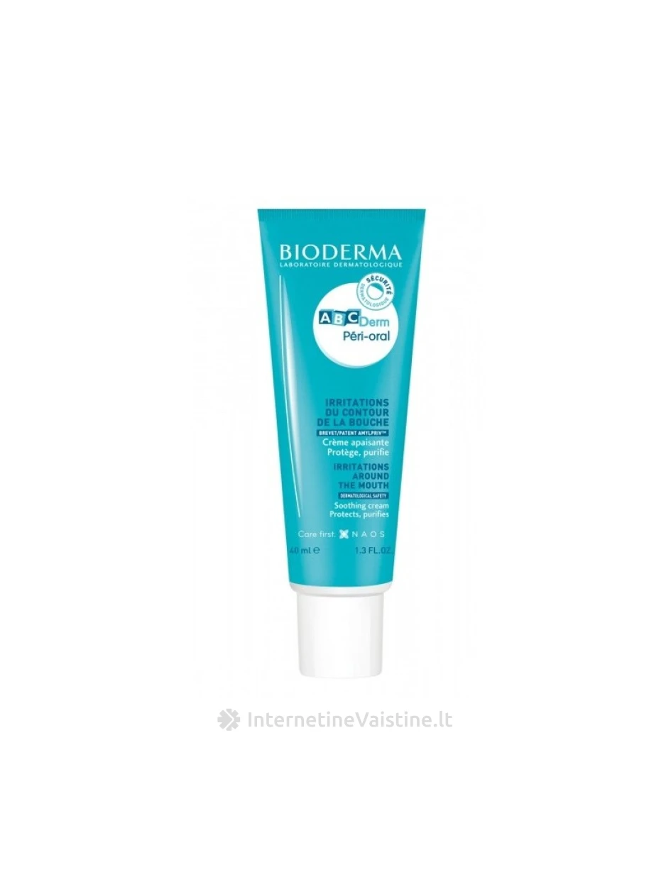 ABCDerm Peri-oral kremas nuo sudirg. apie burną kūdik., 40 ml, N1 | internetinevaistine.lt