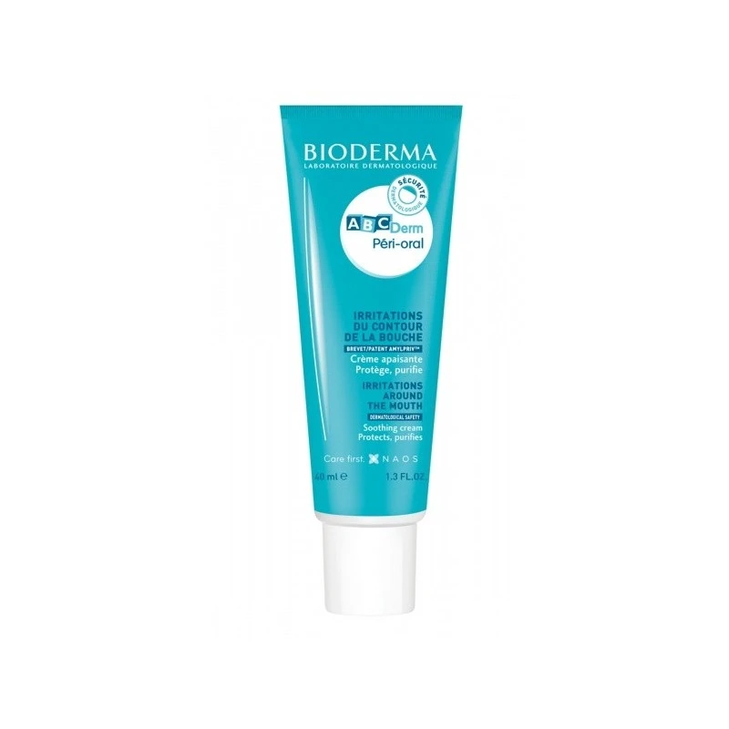 BIODERMA ABCDERM PERI-ORAL, kremas nuo sudirginimų, aplink burną, kūdikiams, 40 ml, N1