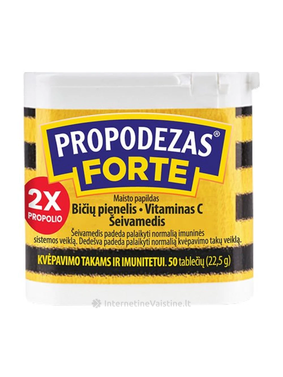 PROPODEZAS FORTE tab. N50, 50 vnt. | internetinevaistine.lt