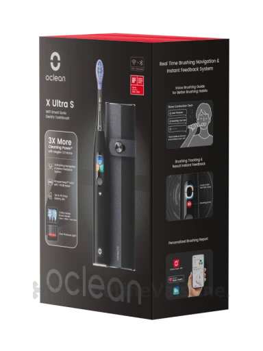 Dantų šep. OCLEAN X Ultra Set Black elektrin. N1 | internetinevaistine.lt