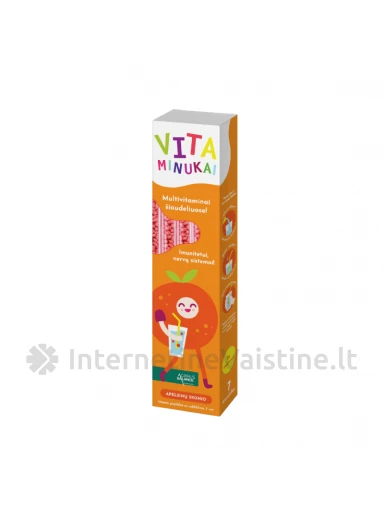 Acorus Balance VITAMINUKAI Multivitaminai, apelsinų sk., 5.2g N7 | internetinevaistine.lt