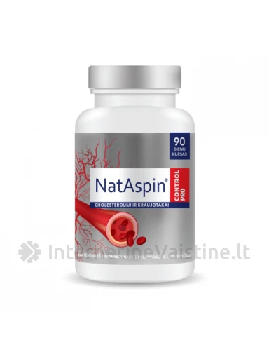 NATASPIN Control Pro kaps. N90, 90 vnt. | internetinevaistine.lt