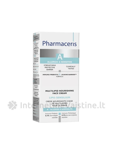 PHARMACERIS A,LIPO-SENSILIUM 50ml multilipidinis tonizuoj.kremas, N1 | internetinevaistine.lt