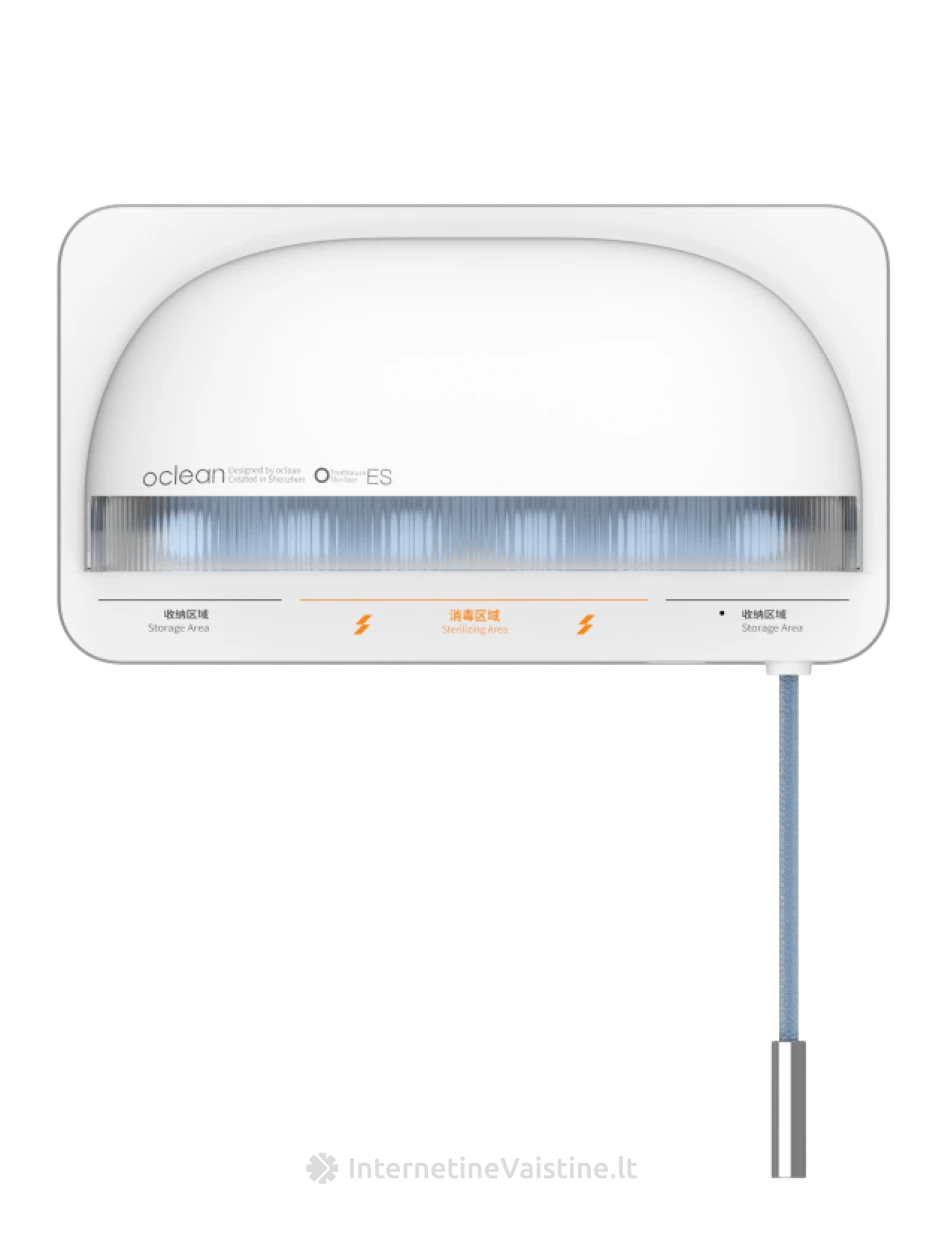 OCLEAN S1 White elektrinis dantų šepetėlių sterilizatorius | internetinevaistine.lt