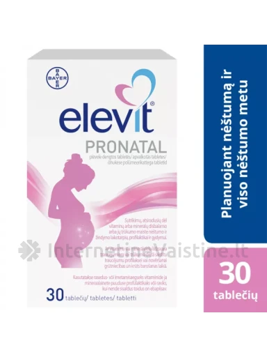 ELEVIT PRONATAL TAB. N30 | internetinevaistine.lt