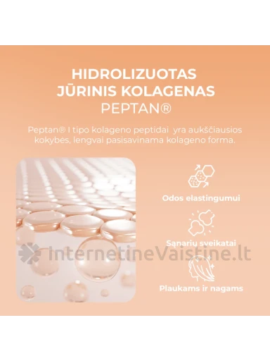 RAW POWDERS Fish hydrolyzed collagen milt., 250 g, Vnt | internetinevaistine.lt