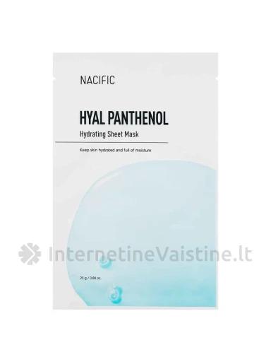 NACIFIC Uyu Cream Nourishing Mask kaukė veidui lakštinė, 27 g, Vnt | internetinevaistine.lt