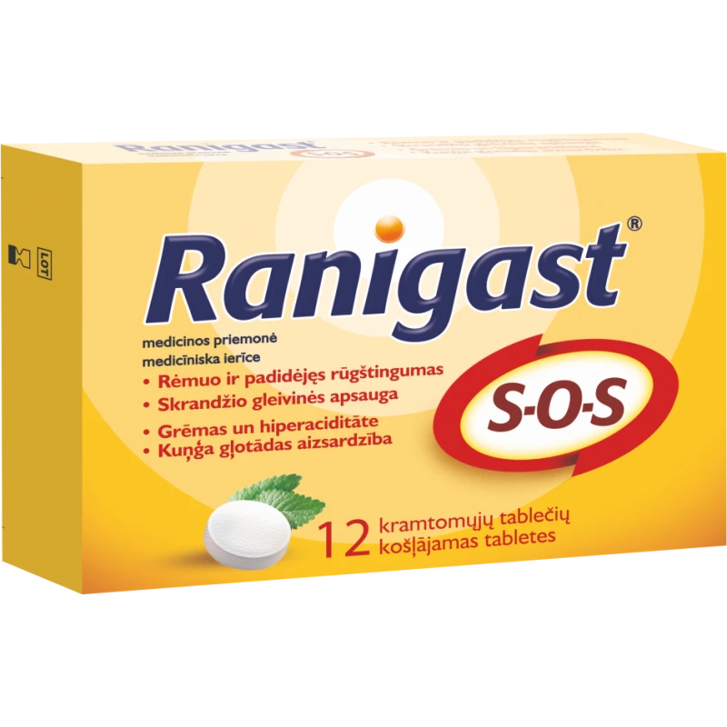 RANIGAST S-O-S kramt. tab. N12