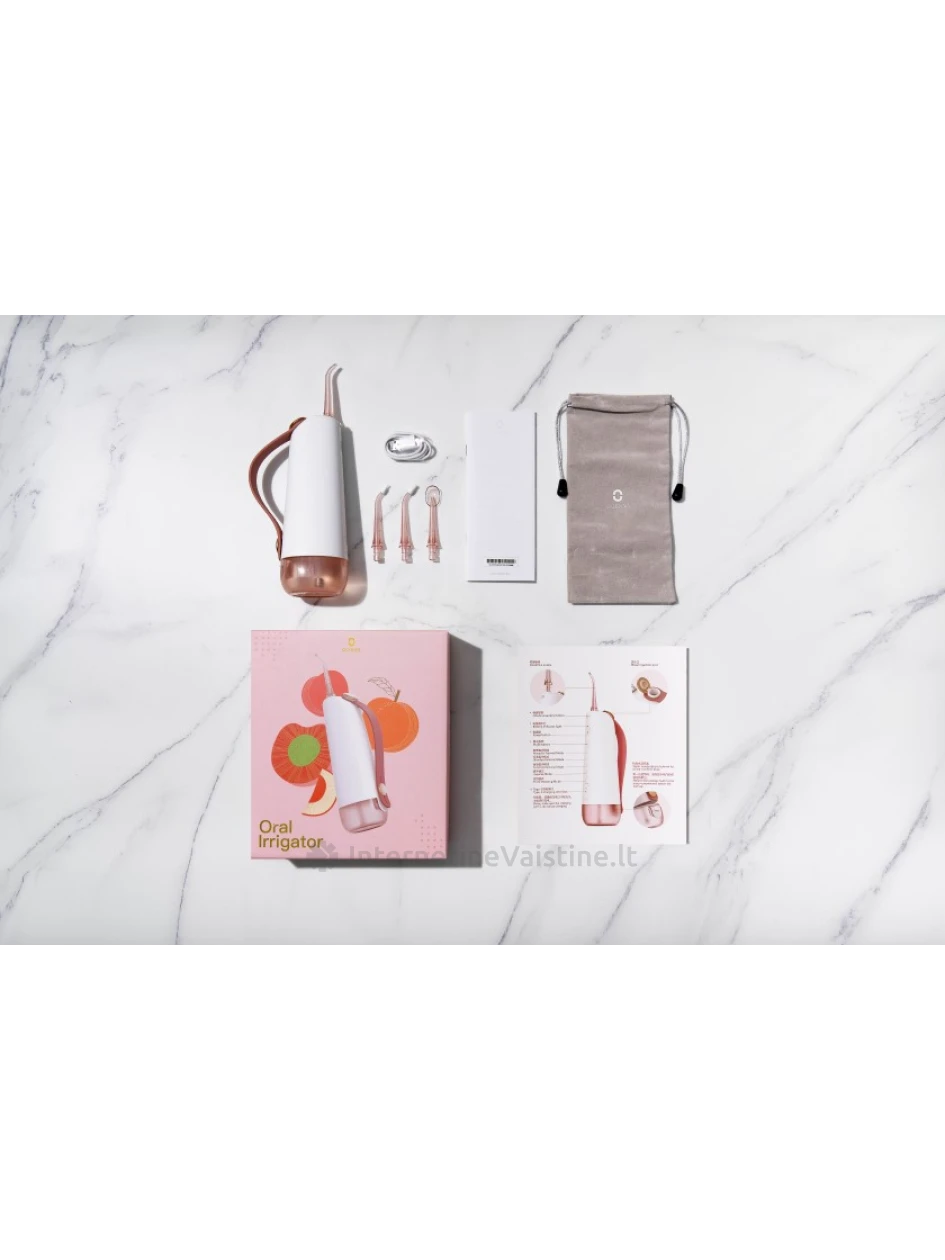 OCLEAN W10 Pink burnos irigatorius, N1 | internetinevaistine.lt