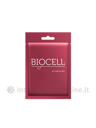 BIOCELL, stangrinamoji veido kaukė, Vnt | internetinevaistine.lt