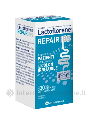 LACTOFLORENE REPAIR kaps. N30 | internetinevaistine.lt