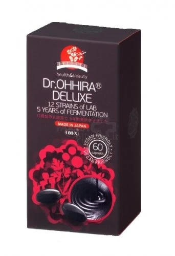 DR. OHHIRA DELUXE 600mg kaps. N60 (12 rūšių gyvyb. bakt.), 60 vnt.