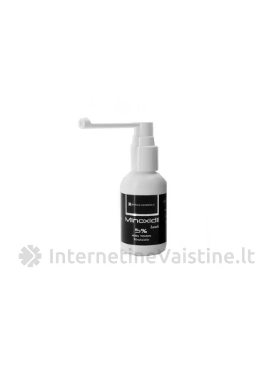 MINOXIDIL INTELI 50MG/ML ODOS TIRP. 60ML | internetinevaistine.lt