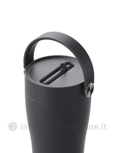 EQUA Termo puodelis BLACK 600 ml | internetinevaistine.lt