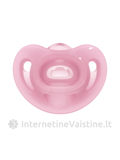 NUK čiulptukas SENSITIVE lateks. 2d. (6-18mėn.) N1 | internetinevaistine.lt