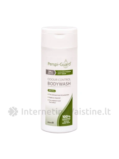 PERSPI GUARD BODY WASH ANTIBAKTERINIS PRAUSIKLIS NUO NEMALONAUS PRAKAITO KVAPO, N1 | internetinevaistine.lt