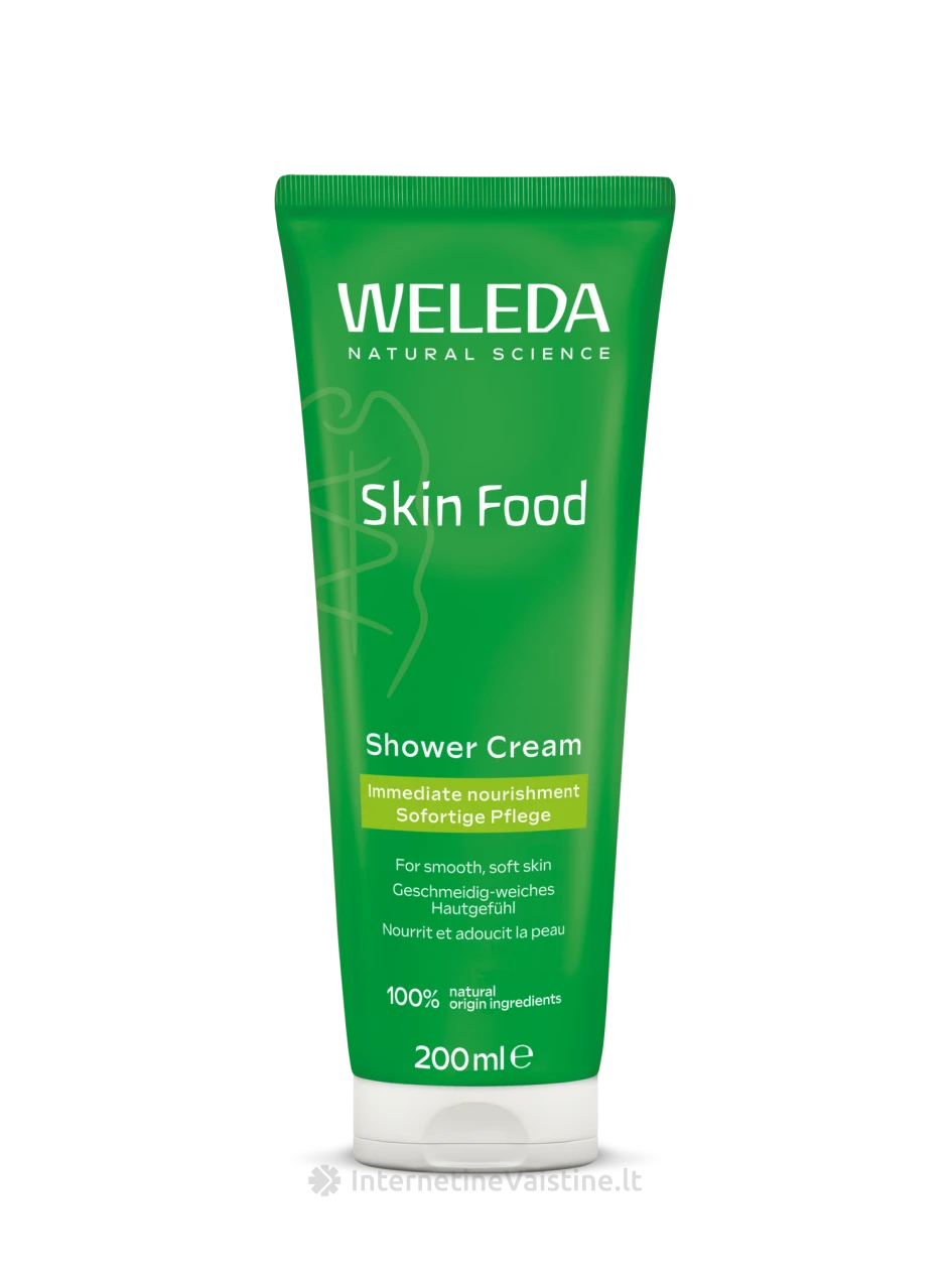 WELEDA Skin Food kūno prausiklis, 200 ml | internetinevaistine.lt
