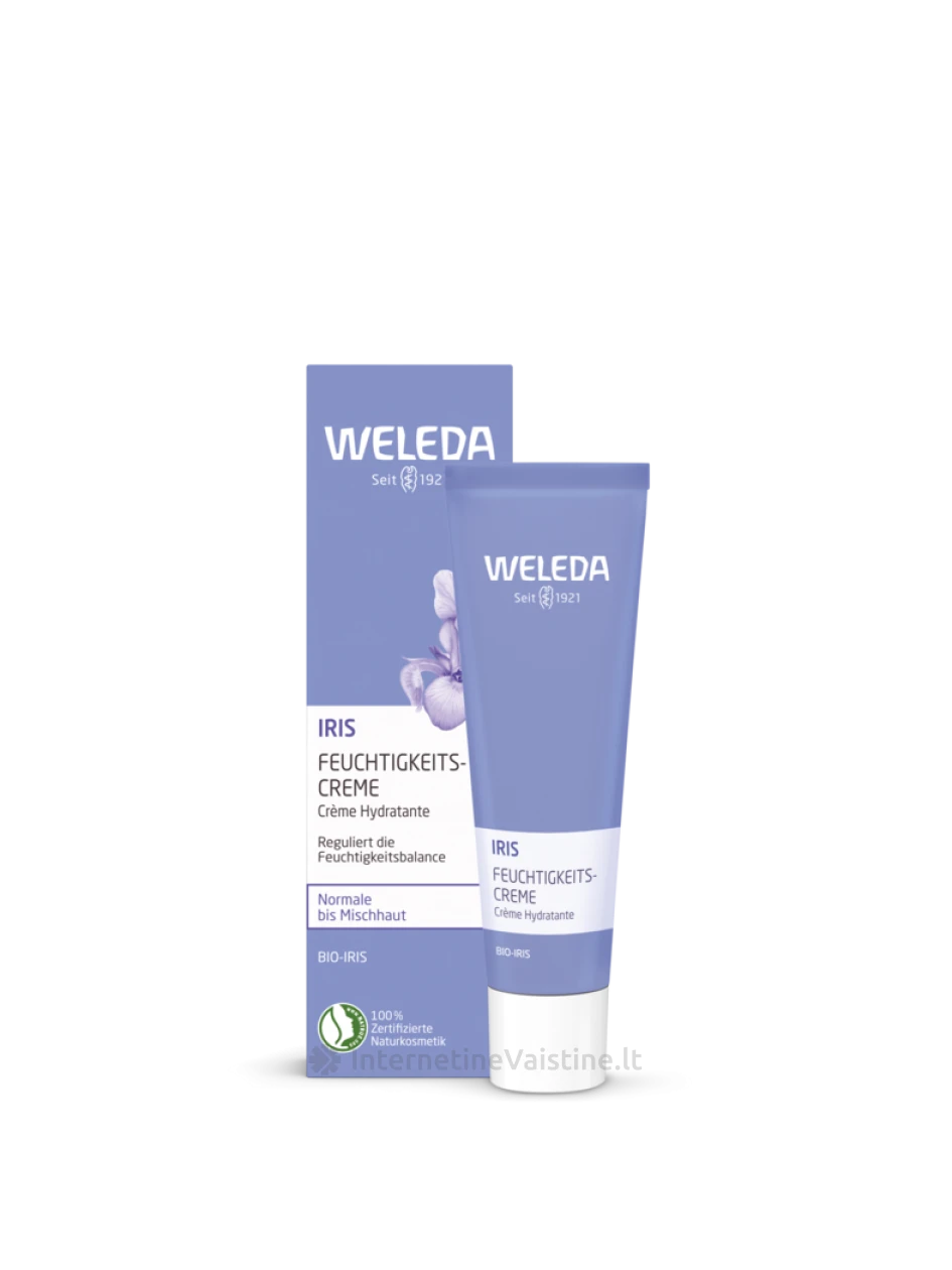 WELEDA Iris emulsija drėkinamoji, 30 ml | internetinevaistine.lt