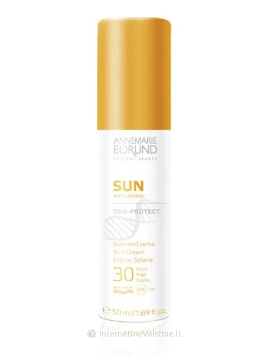ANNEMARIE BORLIND Sun DNA Protect kremas nuo saulės SPF30, 50 ml, Vnt | internetinevaistine.lt