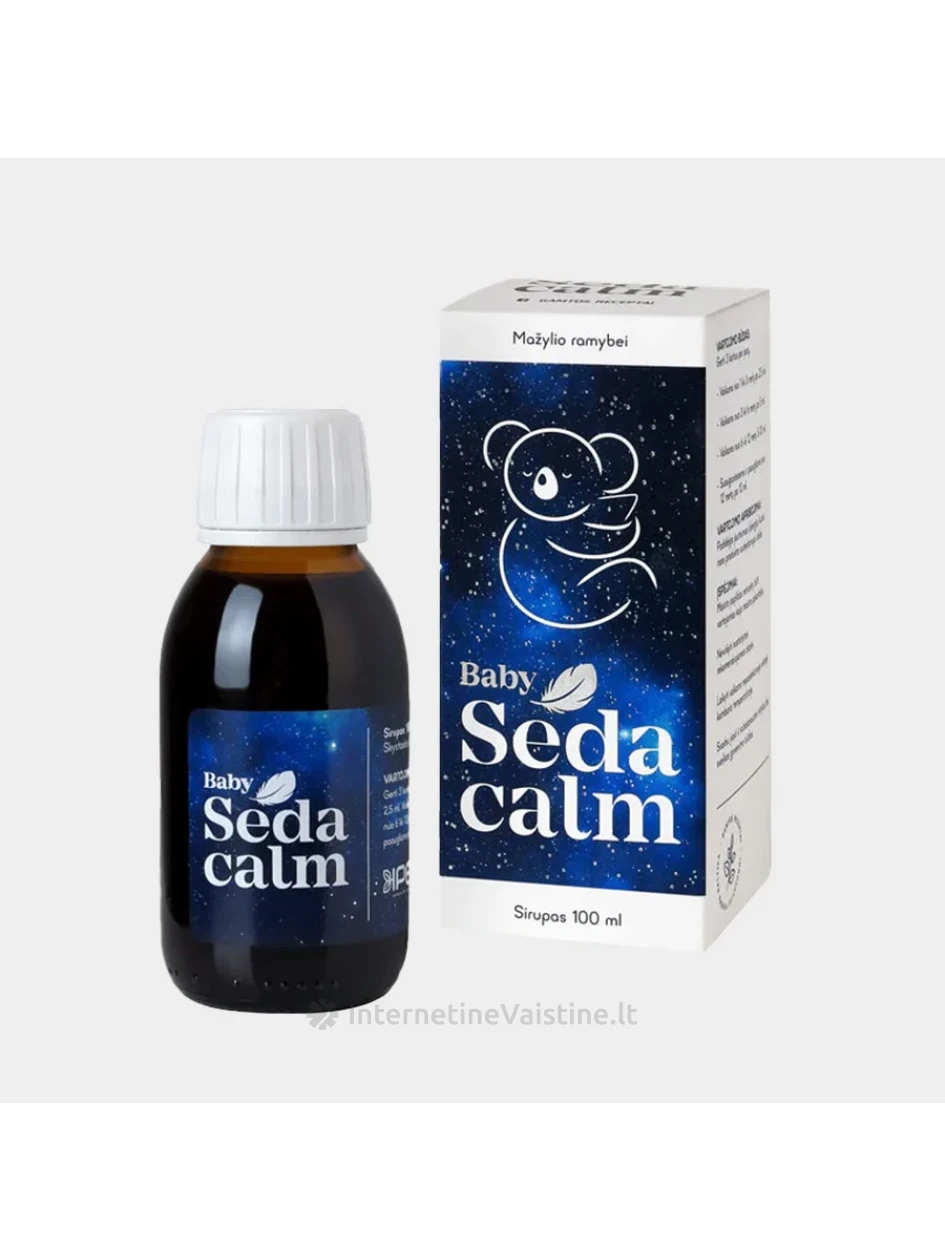 SEDACALM Baby sirupas, 100 ml | internetinevaistine.lt