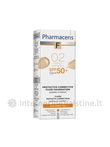 PHARMACERIS F,SPF50(Nr.2) 30ml apsauginė maskuojamoji pudra, N1 | internetinevaistine.lt