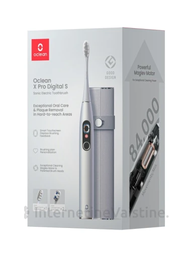 Dantų šep. OCLEAN X Pro Digital Set Silver elektrin. N1 | internetinevaistine.lt