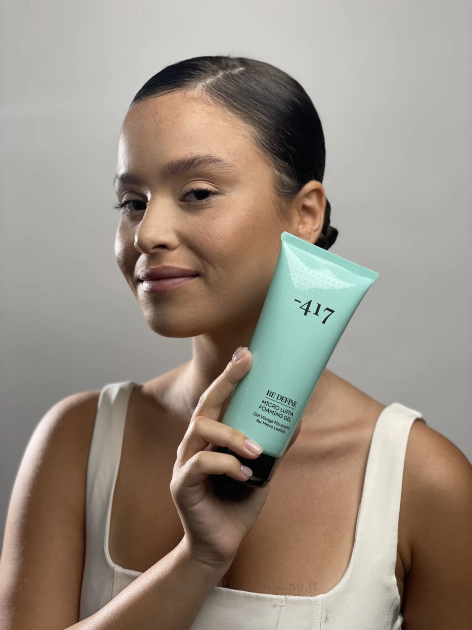 MINUS 417 Re Define Micro Luffa Foaamig - MICRO LUFFA ŠVEIČIAMASIS PUTOJANTIS GELIS 200 ml, Vnt | internetinevaistine.lt
