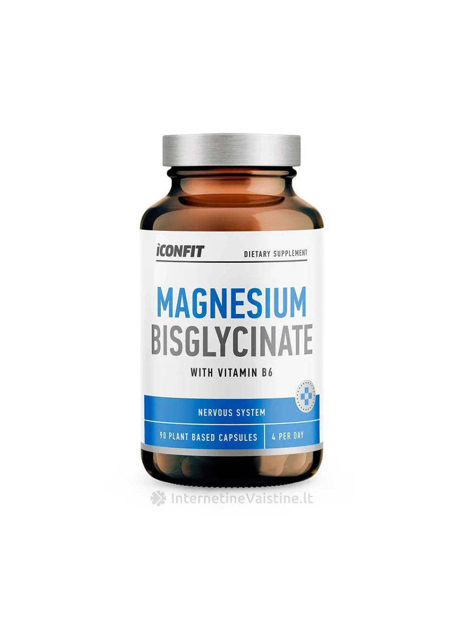 ICONFIT Magnio bisglicinatas, 90 kapsulių, 90 kapsulių | internetinevaistine.lt