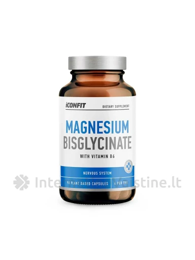 ICONFIT Magnio bisglicinatas, 90 kapsulių, 90 kapsulių | internetinevaistine.lt