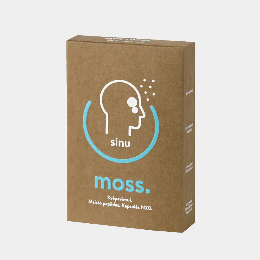 SINUMOSS 350MG kapsulės, 20 vnt.