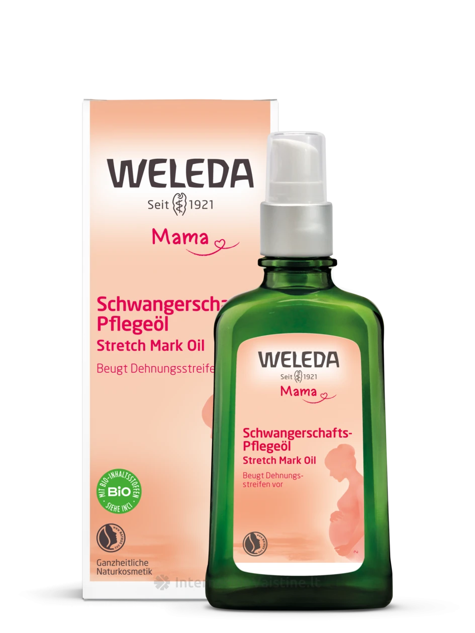 WELEDA aliejus nuo strijų, 100 ml | internetinevaistine.lt