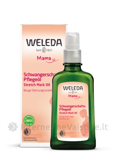 WELEDA aliejus nuo strijų, 100 ml | internetinevaistine.lt