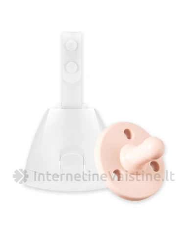 MOTHER-K čiulptuko ir dėklo komplektas (rožinis čiulptukas), Vnt | internetinevaistine.lt