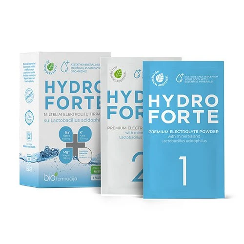 HYDRO FORTE elektrolitų tirp. milt. N6