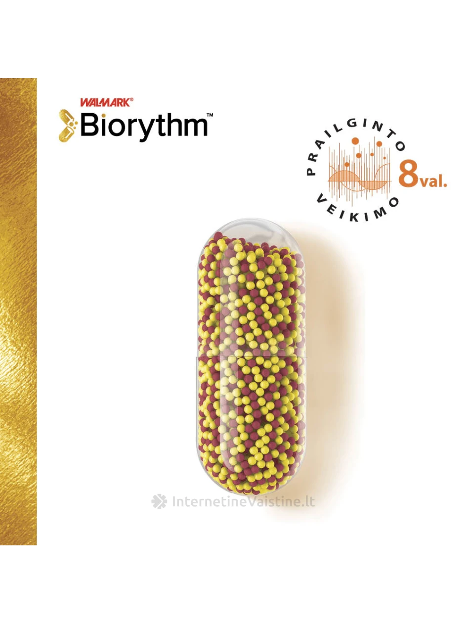 BIORYTHM Iron kaps. N30 | internetinevaistine.lt