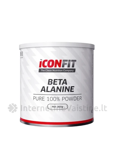 ICONFIT, Beta Alaninas - Nearomatizuotas, 300g, Vnt | internetinevaistine.lt