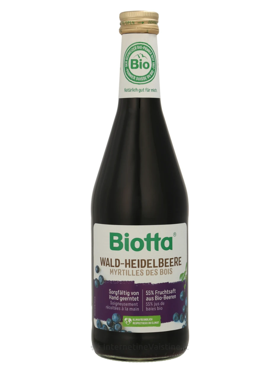 BIOTTA Miško mėlynių nektaras, 500 ml, Vnt | internetinevaistine.lt