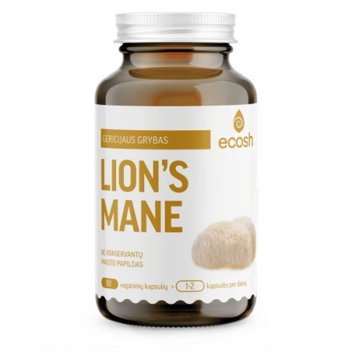 ECOSH Lion’s mane, 90 kapsulių